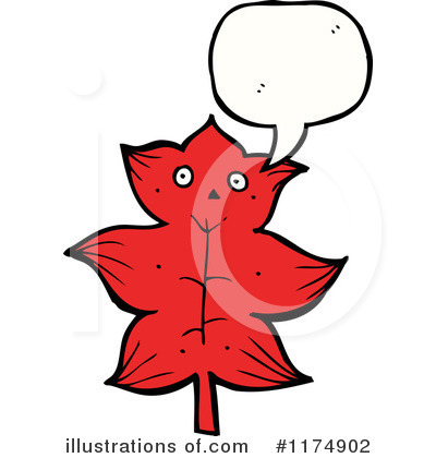 Royalty-Free (RF) Leaf Clipart Illustration by lineartestpilot - Stock Sample #1174902