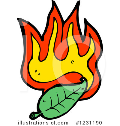 Royalty-Free (RF) Leaf Clipart Illustration by lineartestpilot - Stock Sample #1231190