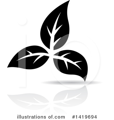 Leaves Clipart #1419694 by cidepix