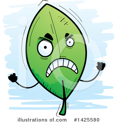 Royalty-Free (RF) Leaf Clipart Illustration by Cory Thoman - Stock Sample #1425580