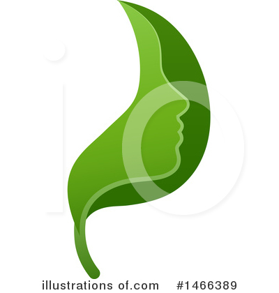 Royalty-Free (RF) Leaf Clipart Illustration by AtStockIllustration - Stock Sample #1466389