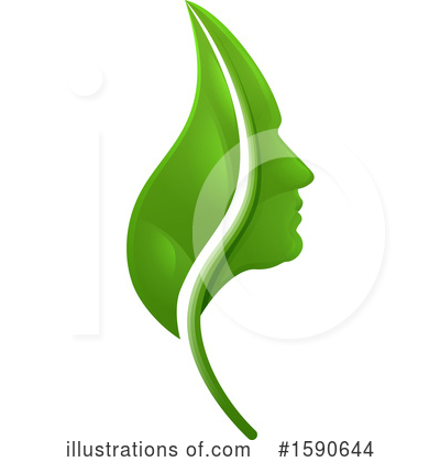 Royalty-Free (RF) Leaf Clipart Illustration by AtStockIllustration - Stock Sample #1590644