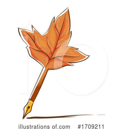 Royalty-Free (RF) Leaf Clipart Illustration by BNP Design Studio - Stock Sample #1709211