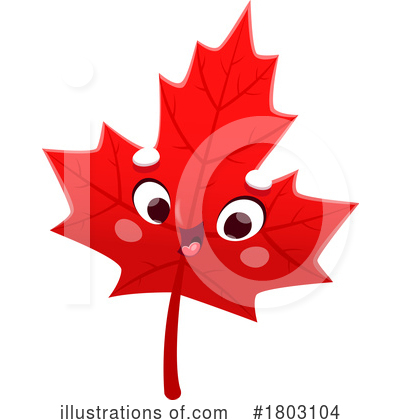 Royalty-Free (RF) Leaf Clipart Illustration by Vector Tradition SM - Stock Sample #1803104