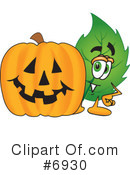 Leaf Clipart #6930 by Mascot Junction