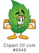 Leaf Clipart #6949 by Mascot Junction