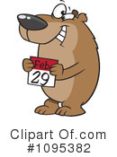 Leap Day Clipart #1095382 by toonaday