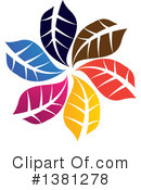 Leaves Clipart #1381278 by ColorMagic