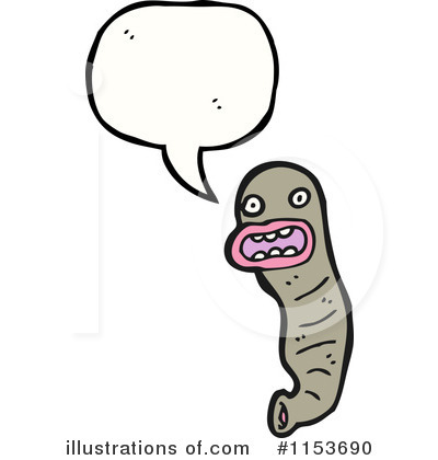 Royalty-Free (RF) Leech Clipart Illustration by lineartestpilot - Stock Sample #1153690
