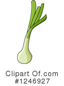 Leek Clipart #1246927 by Vector Tradition SM