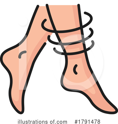 Feet Clipart #1791478 by Vector Tradition SM