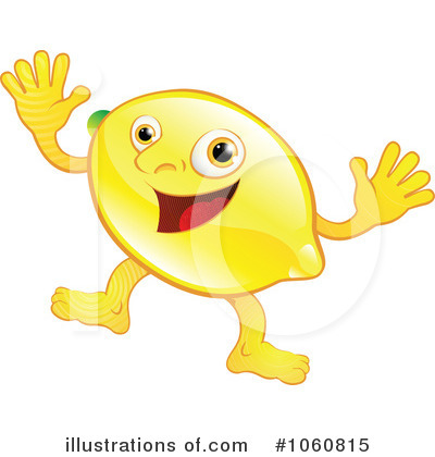 Lemons Clipart #1060815 by AtStockIllustration