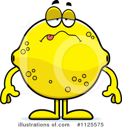 Royalty-Free (RF) Lemon Clipart Illustration by Cory Thoman - Stock Sample #1125575