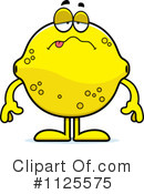 Lemon Clipart #1125575 by Cory Thoman