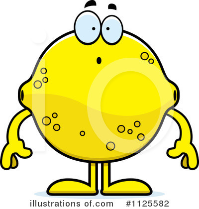 Royalty-Free (RF) Lemon Clipart Illustration by Cory Thoman - Stock Sample #1125582