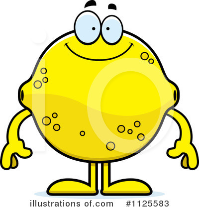 Royalty-Free (RF) Lemon Clipart Illustration by Cory Thoman - Stock Sample #1125583