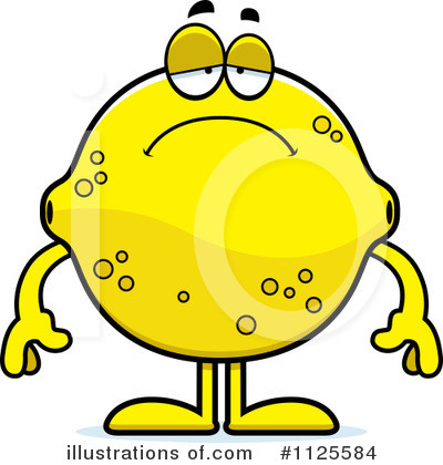 Royalty-Free (RF) Lemon Clipart Illustration by Cory Thoman - Stock Sample #1125584