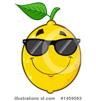 Royalty-Free (RF) Lemon Clipart Illustration by Hit Toon - Stock Sample #1459563