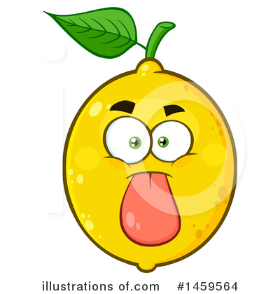 Royalty-Free (RF) Lemon Clipart Illustration by Hit Toon - Stock Sample #1459564