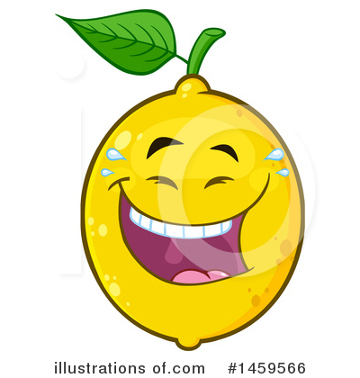Royalty-Free (RF) Lemon Clipart Illustration by Hit Toon - Stock Sample #1459566