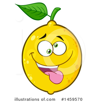 Royalty-Free (RF) Lemon Clipart Illustration by Hit Toon - Stock Sample #1459570