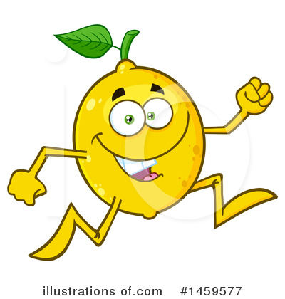 Royalty-Free (RF) Lemon Clipart Illustration by Hit Toon - Stock Sample #1459577