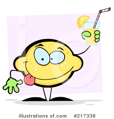 Royalty-Free (RF) Lemon Clipart Illustration by Hit Toon - Stock Sample #217338