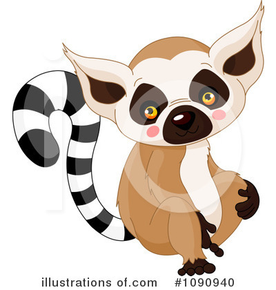 Lemur Clipart #1090940 by Pushkin
