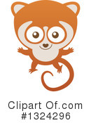 Lemur Clipart #1324296 by Zooco