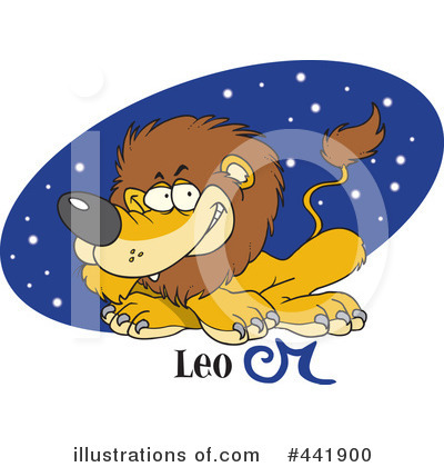 Royalty-Free (RF) Leo Clipart Illustration by toonaday - Stock Sample #441900
