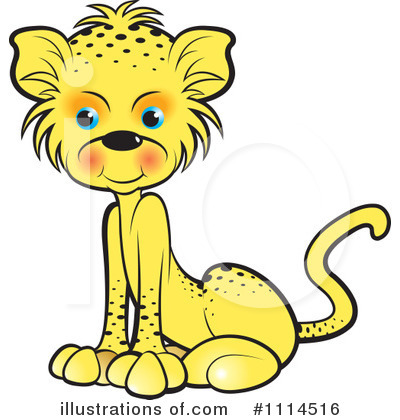 Royalty-Free (RF) Leopard Clipart Illustration by Lal Perera - Stock Sample #1114516