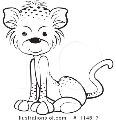 Leopard Clipart #1114517 by Lal Perera