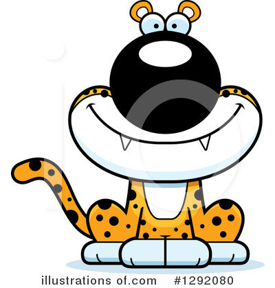 Leopard Clipart #1292080 by Cory Thoman
