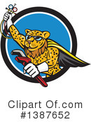 Leopard Clipart #1387652 by patrimonio