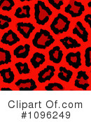 Leopard Print Clipart #1096249 by KJ Pargeter