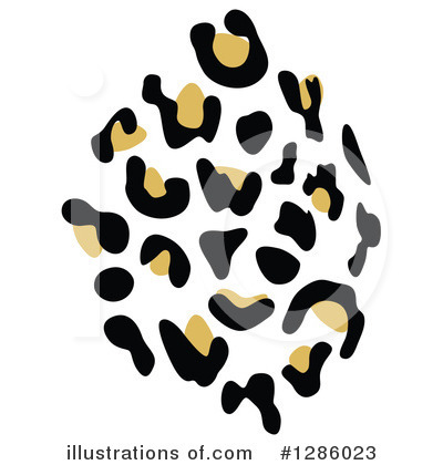 Royalty-Free (RF) Leopard Print Clipart Illustration by Cherie Reve - Stock Sample #1286023