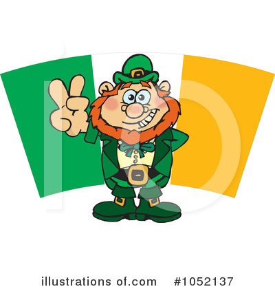 Irish Flag Clipart #1052137 by Dennis Holmes Designs