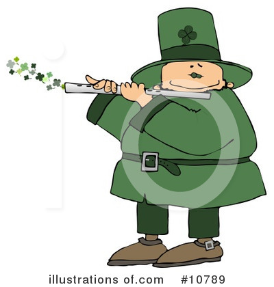 Royalty-Free (RF) Leprechaun Clipart Illustration by djart - Stock Sample #10789