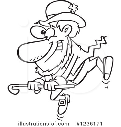 Royalty-Free (RF) Leprechaun Clipart Illustration by toonaday - Stock Sample #1236171