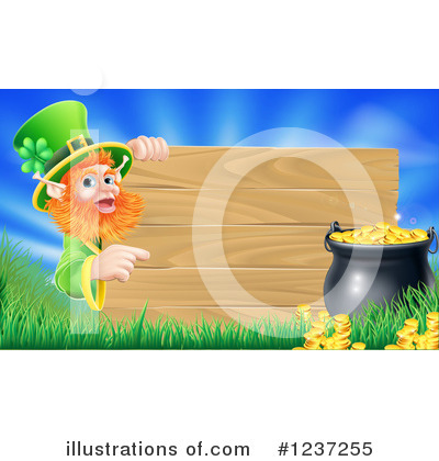 Pot Of Gold Clipart #1237255 by AtStockIllustration