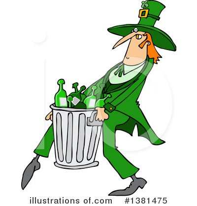 Garbage Can Clipart #1381475 by djart