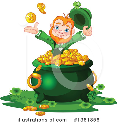 Pot Of Gold Clipart #1381856 by Pushkin