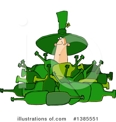 Royalty-Free (RF) Leprechaun Clipart Illustration by djart - Stock Sample #1385551