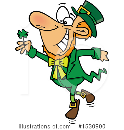 Four Leaf Clover Clipart #1530900 by toonaday