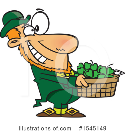 Clovers Clipart #1545149 by toonaday