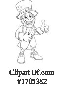 Leprechaun Clipart #1705382 by AtStockIllustration