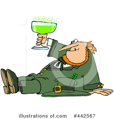 Royalty-Free (RF) Leprechaun Clipart Illustration by djart - Stock Sample #442567