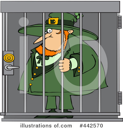 Royalty-Free (RF) Leprechaun Clipart Illustration by djart - Stock Sample #442570