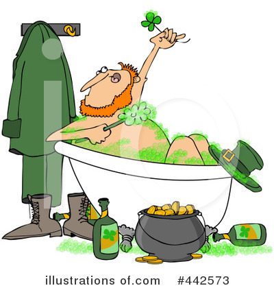 Royalty-Free (RF) Leprechaun Clipart Illustration by djart - Stock Sample #442573