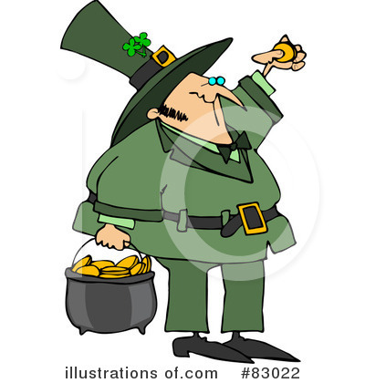 Royalty-Free (RF) Leprechaun Clipart Illustration by djart - Stock Sample #83022